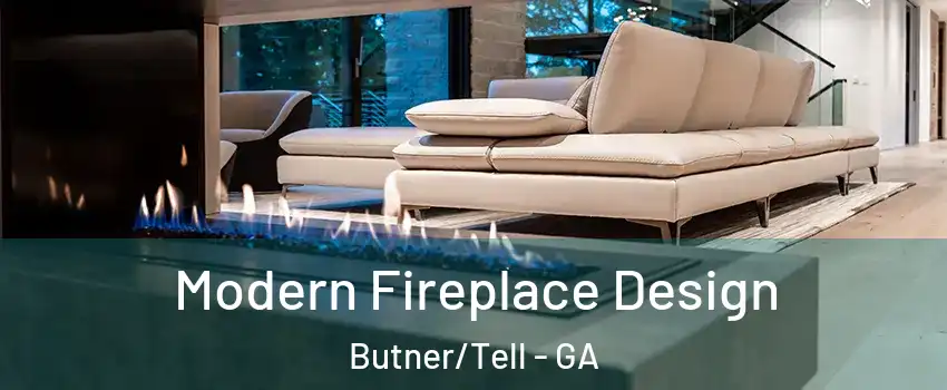 Modern Fireplace Design Butner/Tell - GA