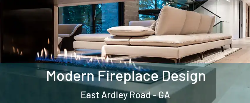 Modern Fireplace Design East Ardley Road - GA