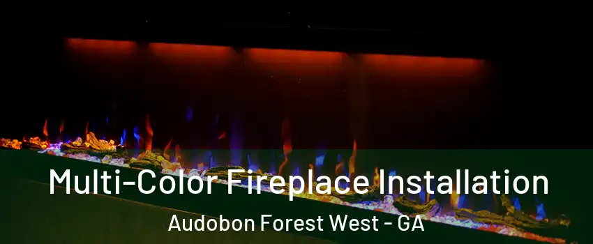 Multi-Color Fireplace Installation Audobon Forest West - GA