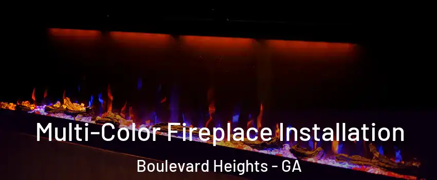 Multi-Color Fireplace Installation Boulevard Heights - GA