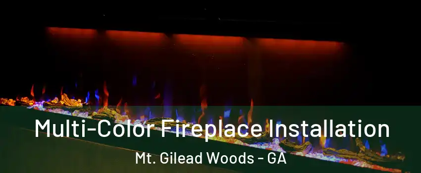 Multi-Color Fireplace Installation Mt. Gilead Woods - GA