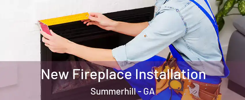 New Fireplace Installation Summerhill - GA
