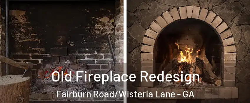 Old Fireplace Redesign Fairburn Road/Wisteria Lane - GA