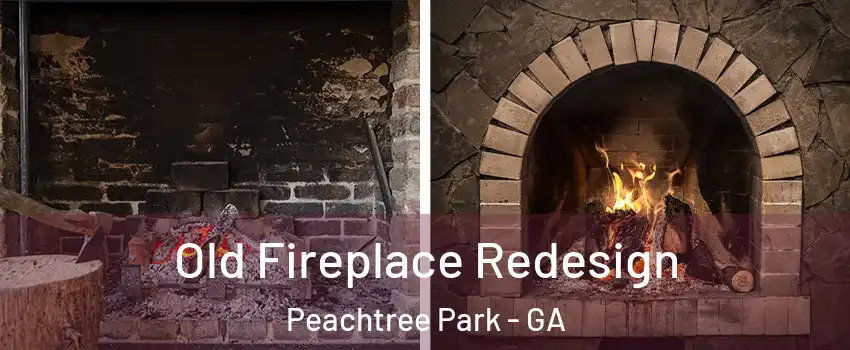 Old Fireplace Redesign Peachtree Park - GA