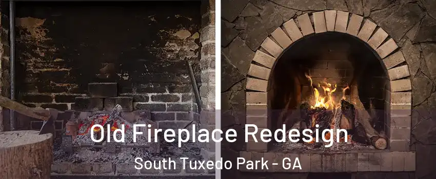 Old Fireplace Redesign South Tuxedo Park - GA