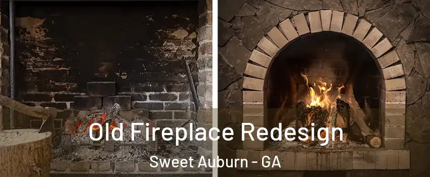 Old Fireplace Redesign Sweet Auburn - GA