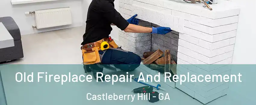 Old Fireplace Repair And Replacement Castleberry Hill - GA