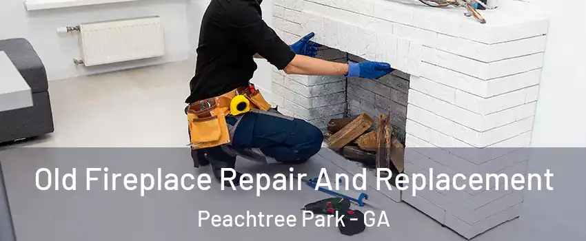 Old Fireplace Repair And Replacement Peachtree Park - GA