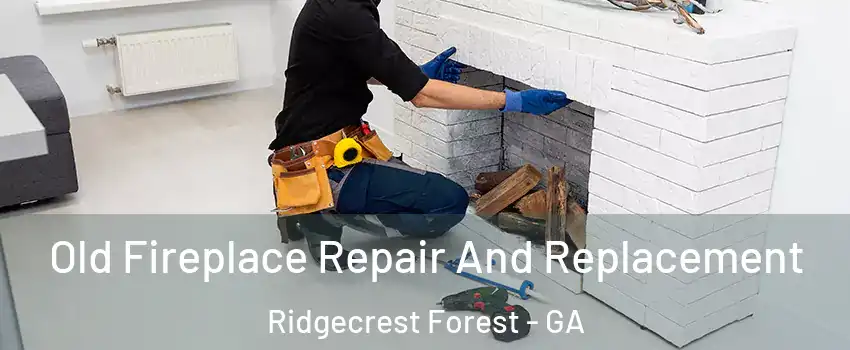 Old Fireplace Repair And Replacement Ridgecrest Forest - GA