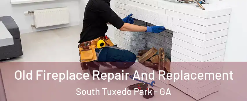 Old Fireplace Repair And Replacement South Tuxedo Park - GA