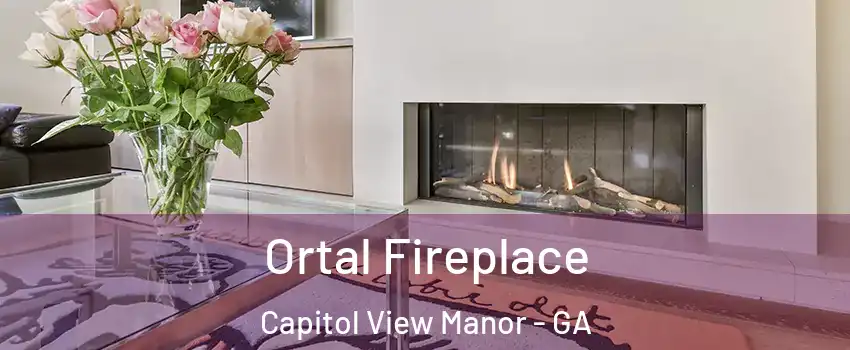 Ortal Fireplace Capitol View Manor - GA