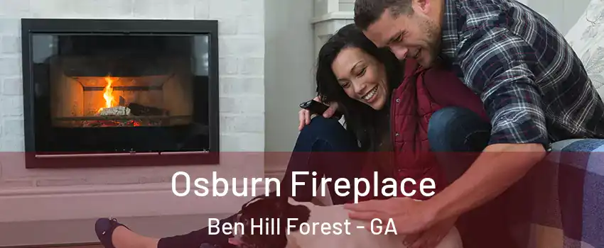 Osburn Fireplace Ben Hill Forest - GA