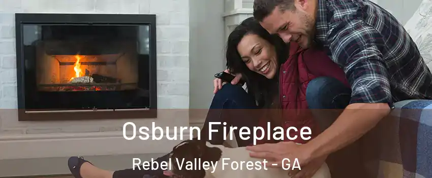 Osburn Fireplace Rebel Valley Forest - GA