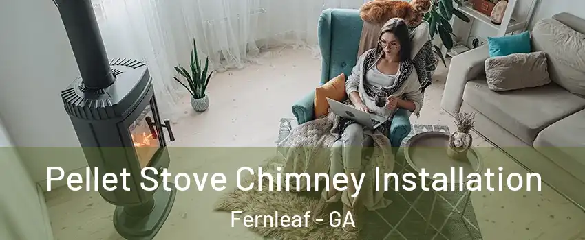 Pellet Stove Chimney Installation Fernleaf - GA