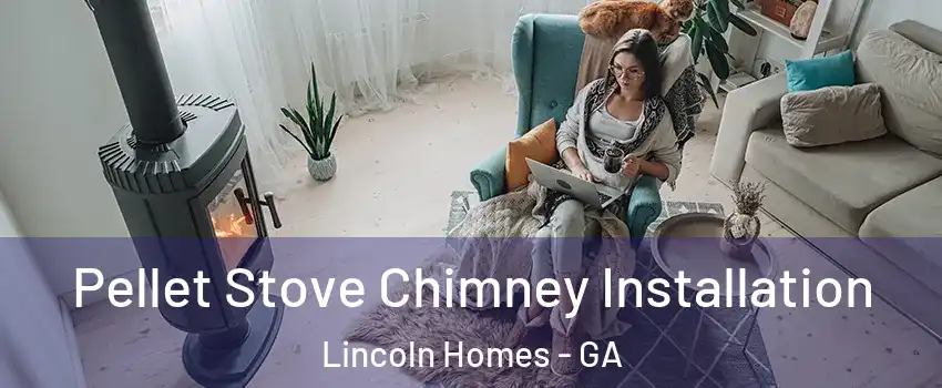 Pellet Stove Chimney Installation Lincoln Homes - GA