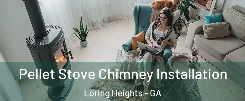 Pellet Stove Chimney Installation Loring Heights - GA