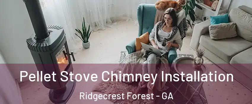 Pellet Stove Chimney Installation Ridgecrest Forest - GA