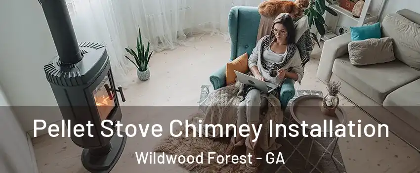 Pellet Stove Chimney Installation Wildwood Forest - GA