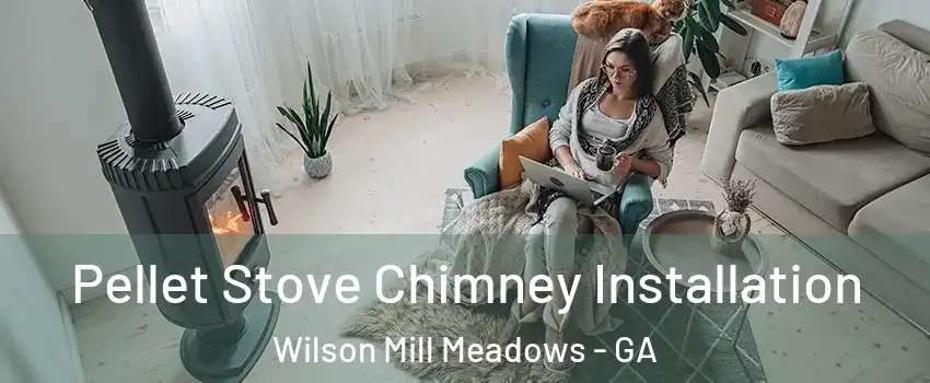 Pellet Stove Chimney Installation Wilson Mill Meadows - GA