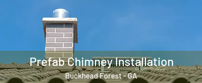 Prefab Chimney Installation Buckhead Forest - GA