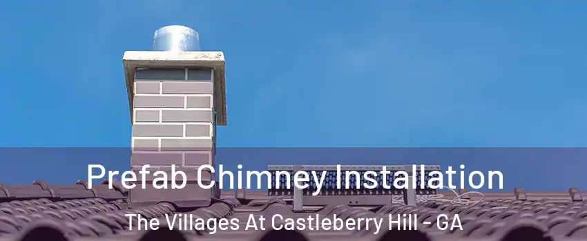 Prefab Chimney Installation The Villages At Castleberry Hill - GA
