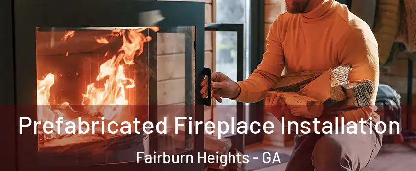 Prefabricated Fireplace Installation Fairburn Heights - GA