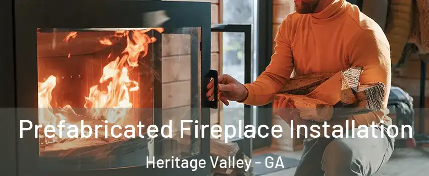 Prefabricated Fireplace Installation Heritage Valley - GA