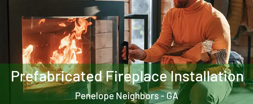 Prefabricated Fireplace Installation Penelope Neighbors - GA
