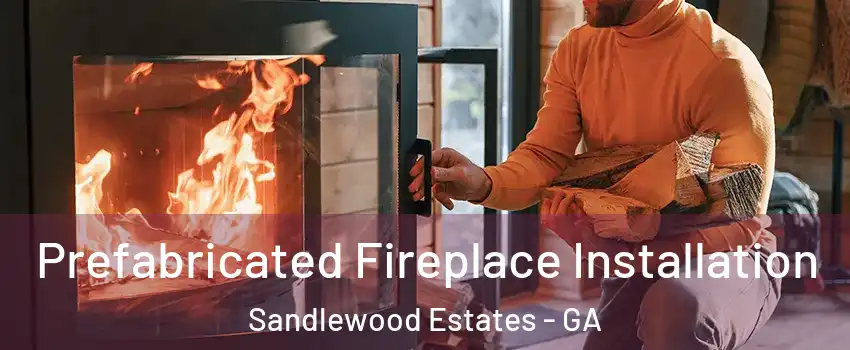 Prefabricated Fireplace Installation Sandlewood Estates - GA