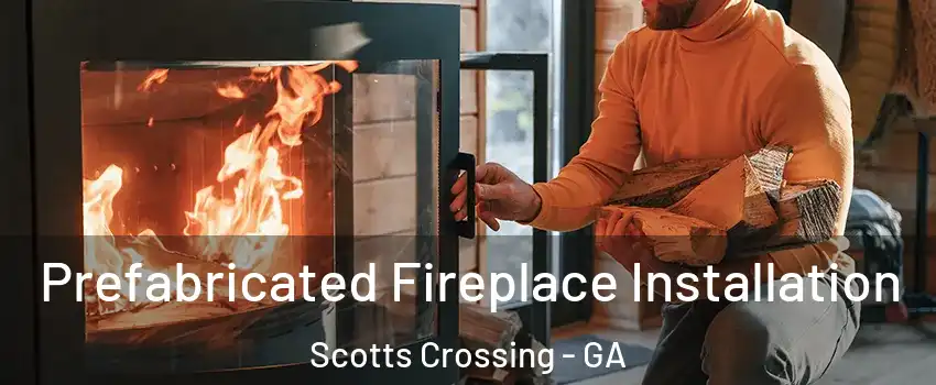 Prefabricated Fireplace Installation Scotts Crossing - GA