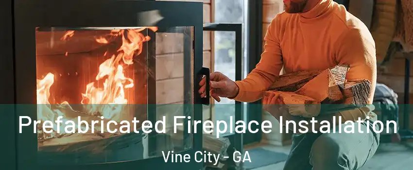 Prefabricated Fireplace Installation Vine City - GA