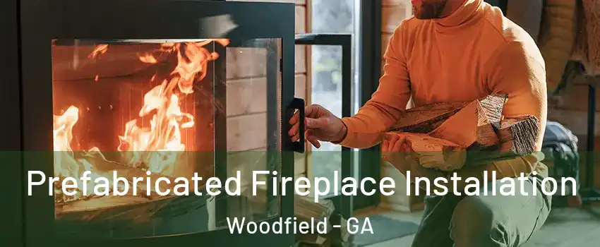 Prefabricated Fireplace Installation Woodfield - GA