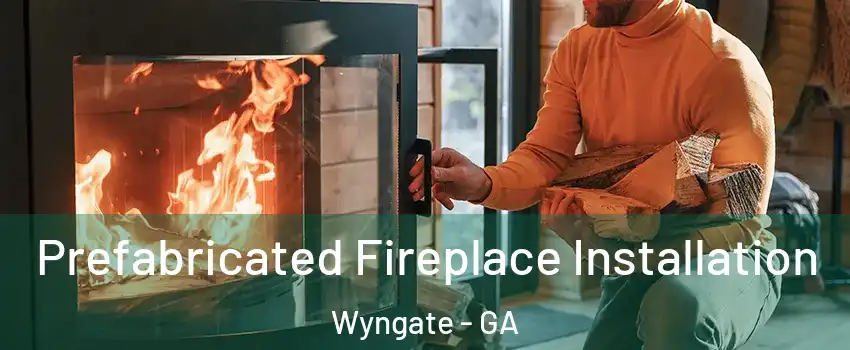 Prefabricated Fireplace Installation Wyngate - GA