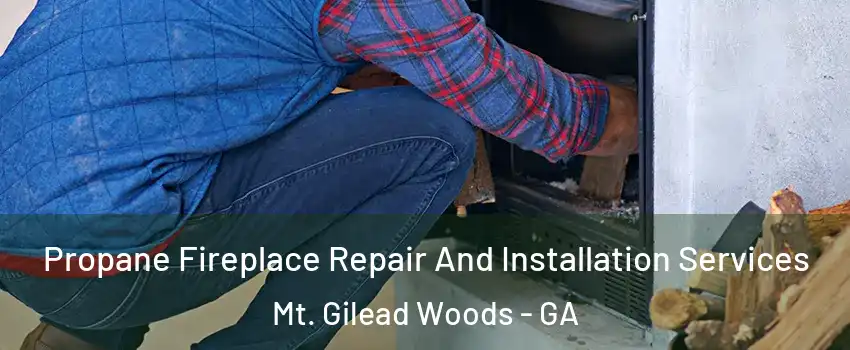 Propane Fireplace Repair And Installation Services Mt. Gilead Woods - GA
