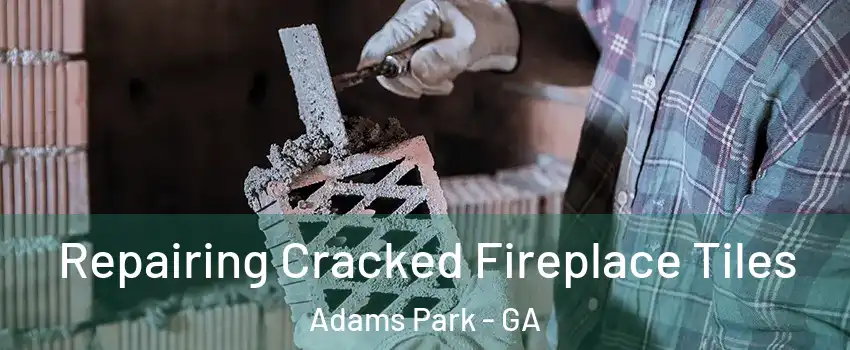 Repairing Cracked Fireplace Tiles Adams Park - GA