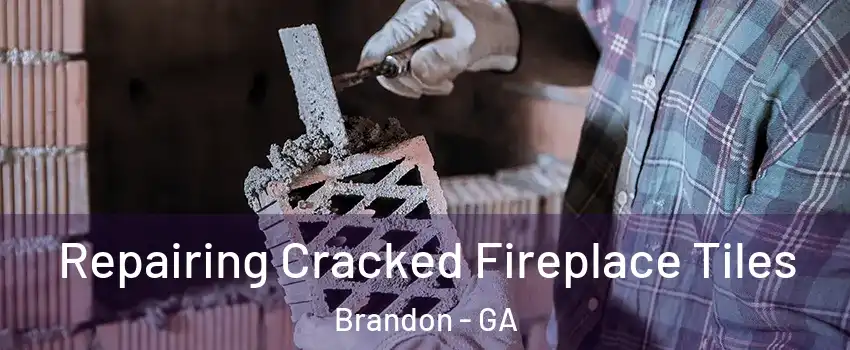 Repairing Cracked Fireplace Tiles Brandon - GA
