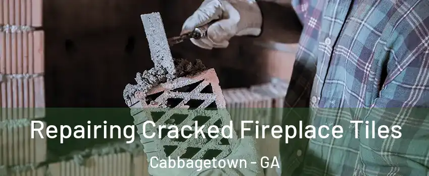 Repairing Cracked Fireplace Tiles Cabbagetown - GA