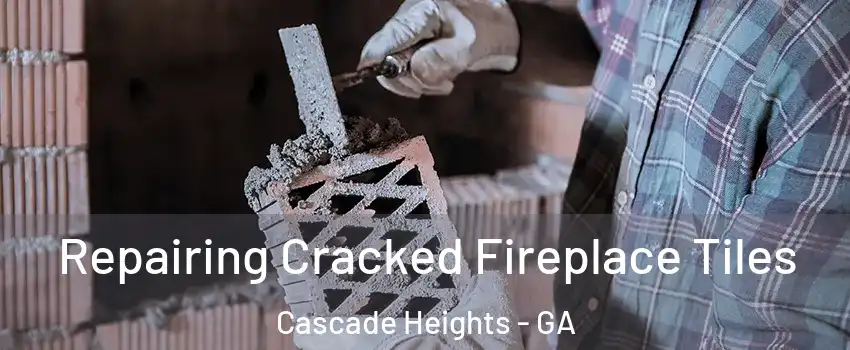 Repairing Cracked Fireplace Tiles Cascade Heights - GA