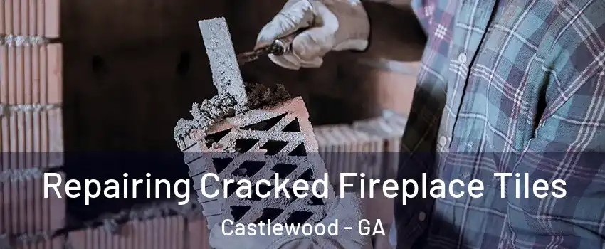 Repairing Cracked Fireplace Tiles Castlewood - GA
