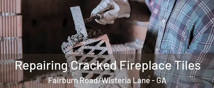 Repairing Cracked Fireplace Tiles Fairburn Road/Wisteria Lane - GA