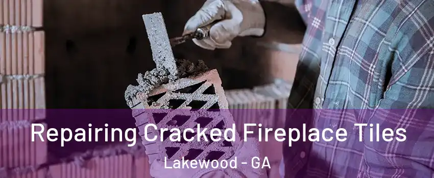 Repairing Cracked Fireplace Tiles Lakewood - GA