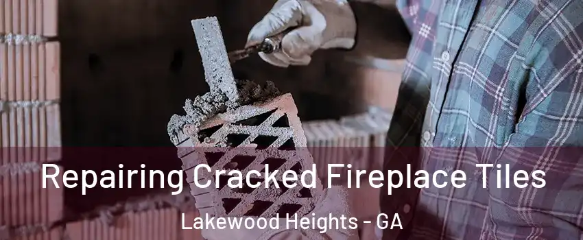Repairing Cracked Fireplace Tiles Lakewood Heights - GA