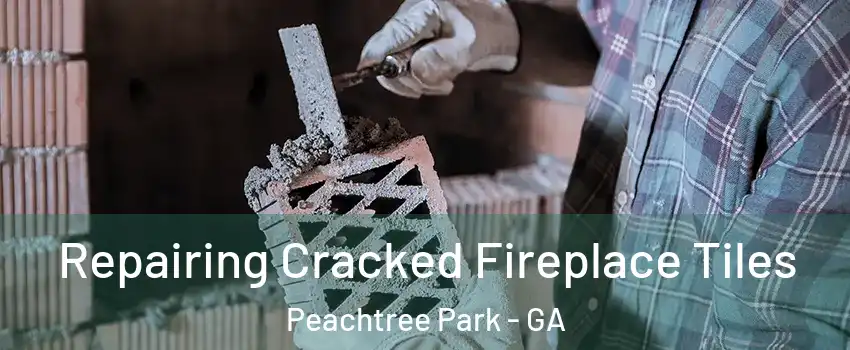 Repairing Cracked Fireplace Tiles Peachtree Park - GA