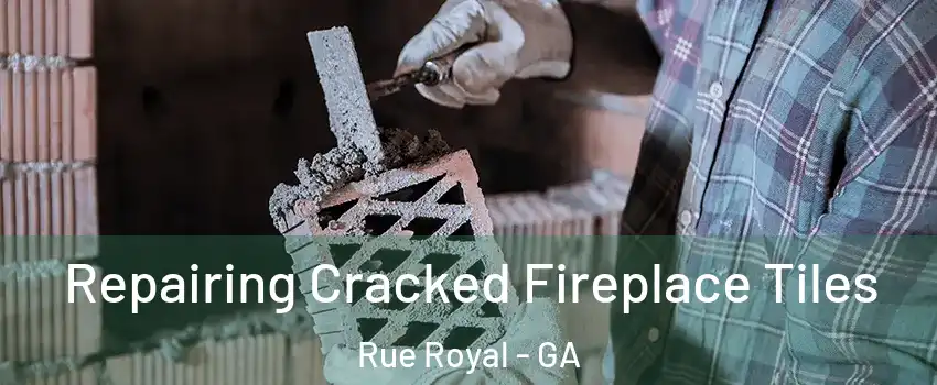Repairing Cracked Fireplace Tiles Rue Royal - GA
