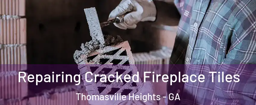 Repairing Cracked Fireplace Tiles Thomasville Heights - GA