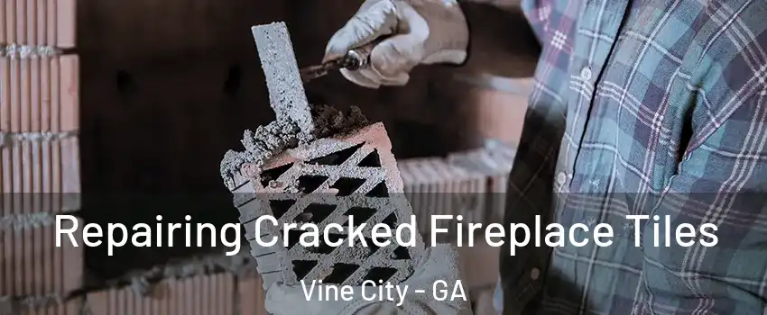 Repairing Cracked Fireplace Tiles Vine City - GA
