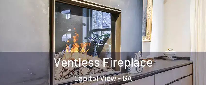 Ventless Fireplace Capitol View - GA