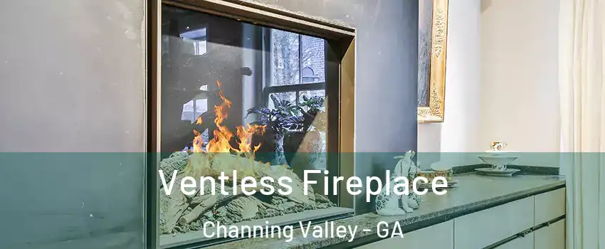 Ventless Fireplace Channing Valley - GA