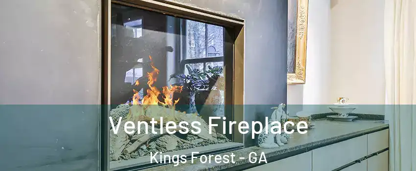 Ventless Fireplace Kings Forest - GA