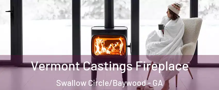 Vermont Castings Fireplace Swallow Circle/Baywood - GA